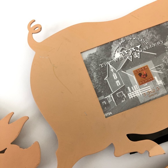 Winchester Metal Pig Picture Frame - Picture 5 of 6